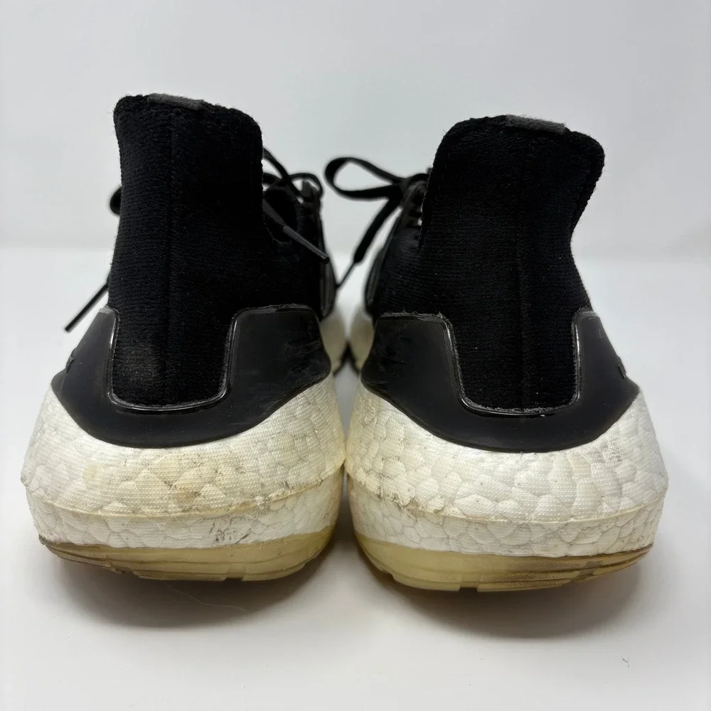 Adidas‎ Ultraboost 21 Size 12 Men's Black Running Shoes FY0378 Casual Sneaker
